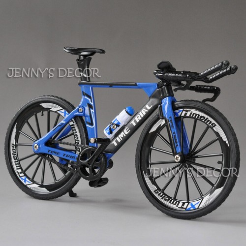 1:10 SCALA DIECAST bicicletta in metallo modello Toys t.t CRONOMETRO BICI DA  CORSA REPLICA | eBay