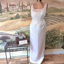 Veromia 2-Piece Ivory Wedding Dress - Custom Size