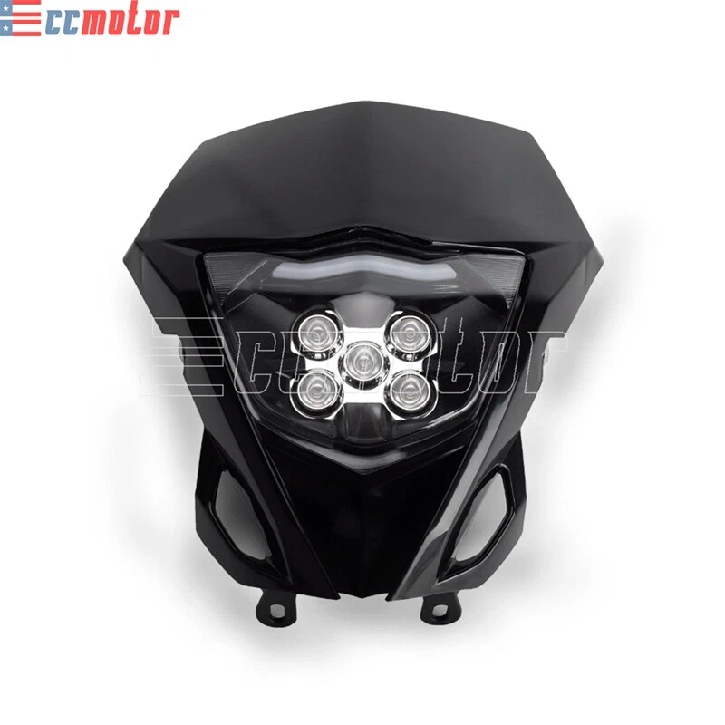 Conjunto de faros LED para moto todoterreno para Yamaha WR450F WR250F YZ125 YZ450 Foto 3 de 4