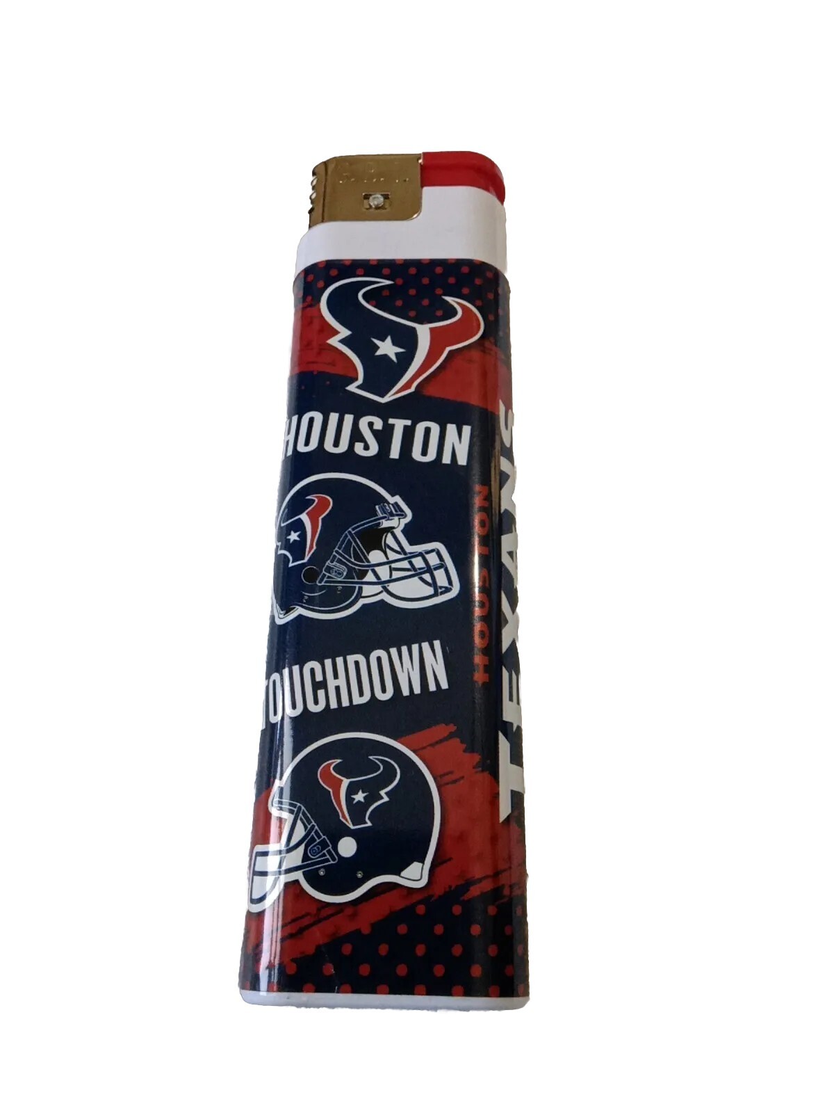 Xl Novelty Jumbo Texans Refillable Lighter 6.5" Long