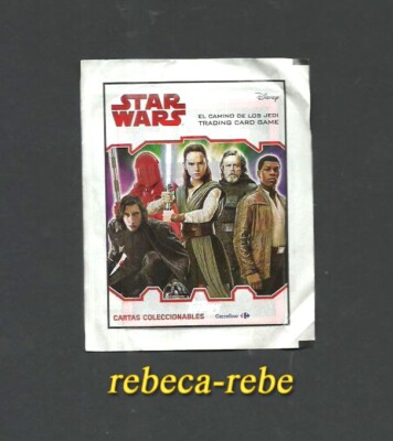 Ungeöffneter Umschlag Star Wars Der Weg der Jedi-Ritter Trading Card Game Pro...