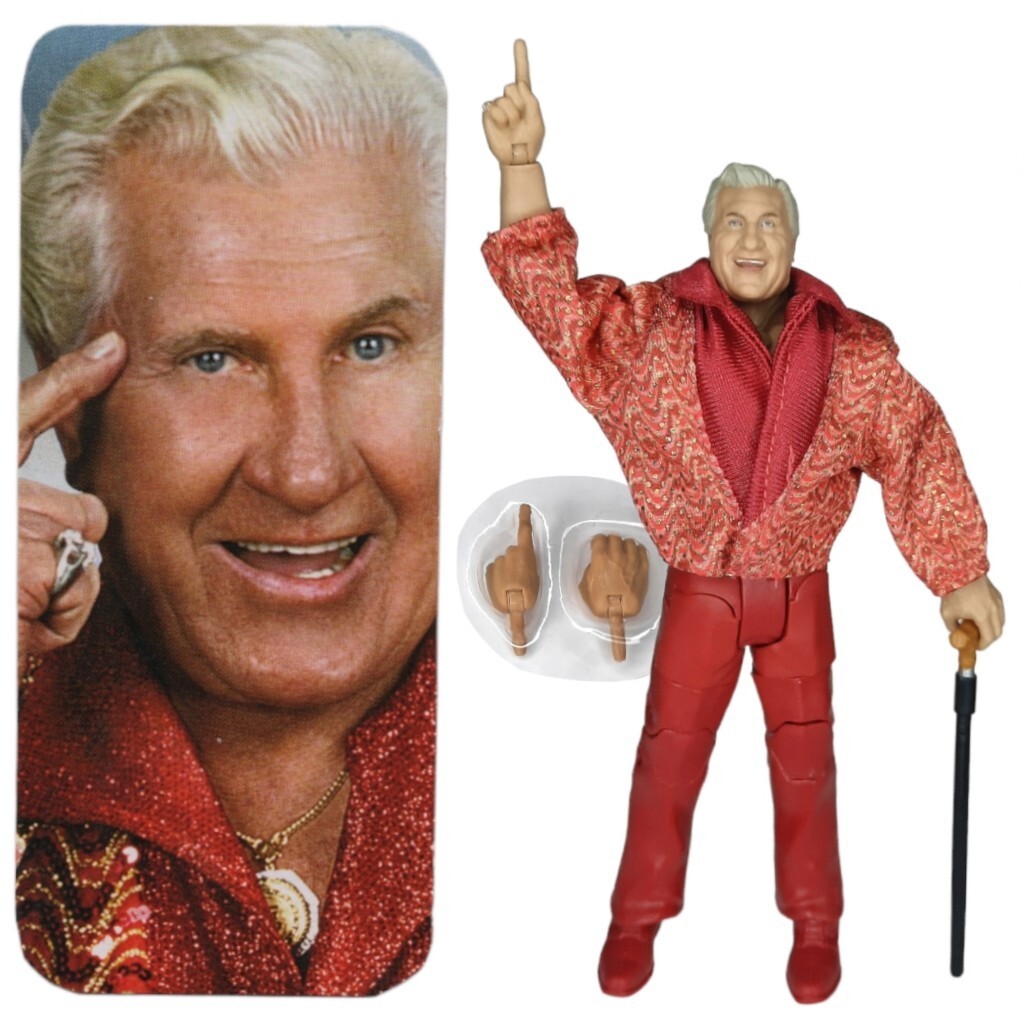 WWE Elite Collection Freddie Blassie Action Figure – 6-Inch Deluxe Figure With Ring Gear & Accessories - View #8