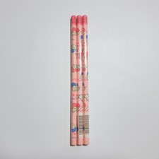 Vintage Sanrio Little Twin Stars B Wooden Pencil, 3 pencils, JIS Mark 1993