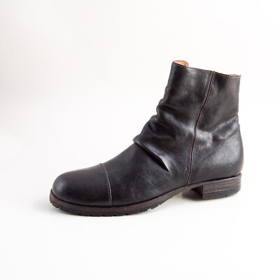 Fiorentini + Baker Biker Stiefeletten Braunes Leder Damen Schuhgröße US 7 Eu 37