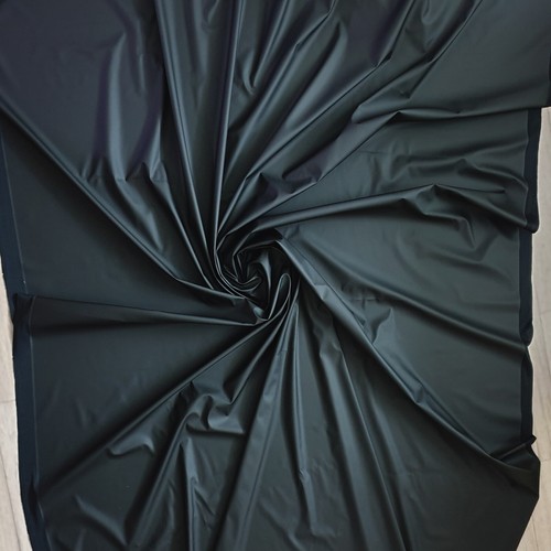 MATTE VINYL PLEATHER GOTHIC FETISH FABRIC WATERPROOF RAINCOAT BLACK WHITE 54'W - Picture 49 of 149