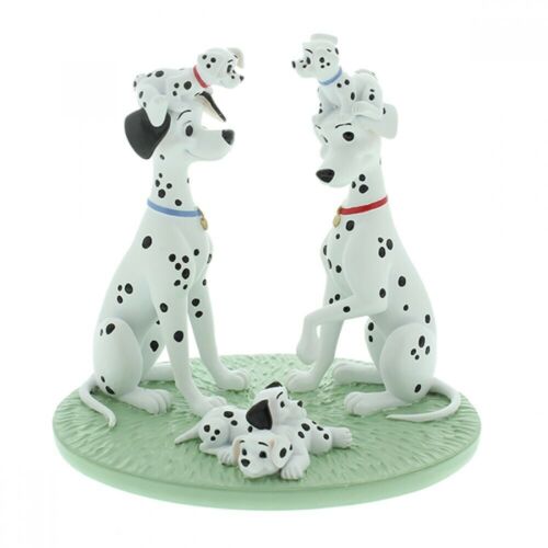 Disney Magical Moments 101 Dalmatians Figurine 'One Big Happy Family - Picture 1 of 3