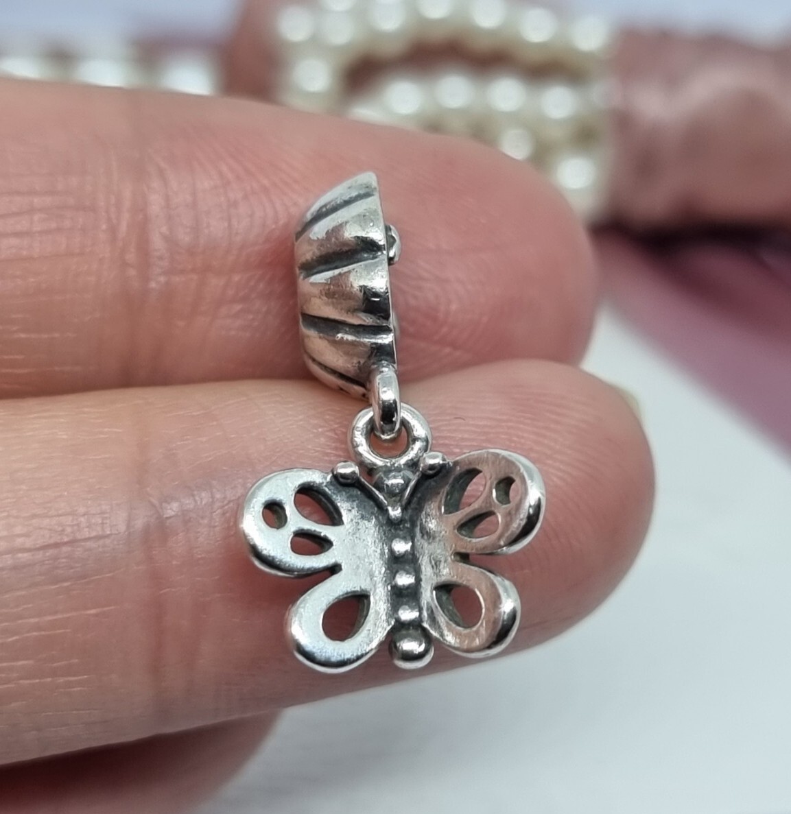 Pandora Dangle Charm Pandora Friends Forever Butterfly Charm