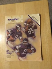 PRO GAMEDAY NFL PROGRAM MINNESOTA VIKINGS VS DETROIT LIONS DEC. 12, 1981 