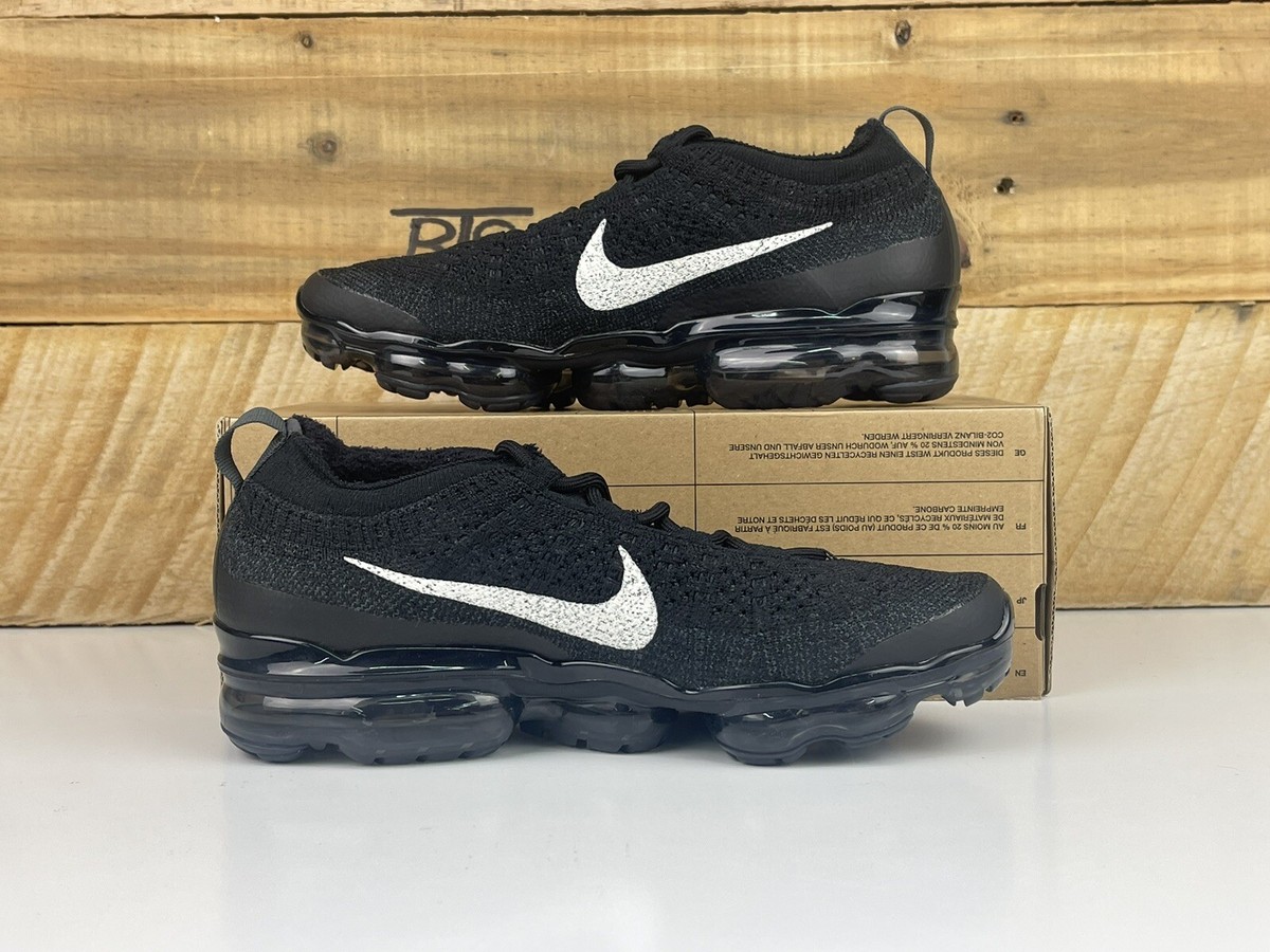 Women's Nike Air Vapormax 2023 Flyknit Size-7 Black White (DV6840
