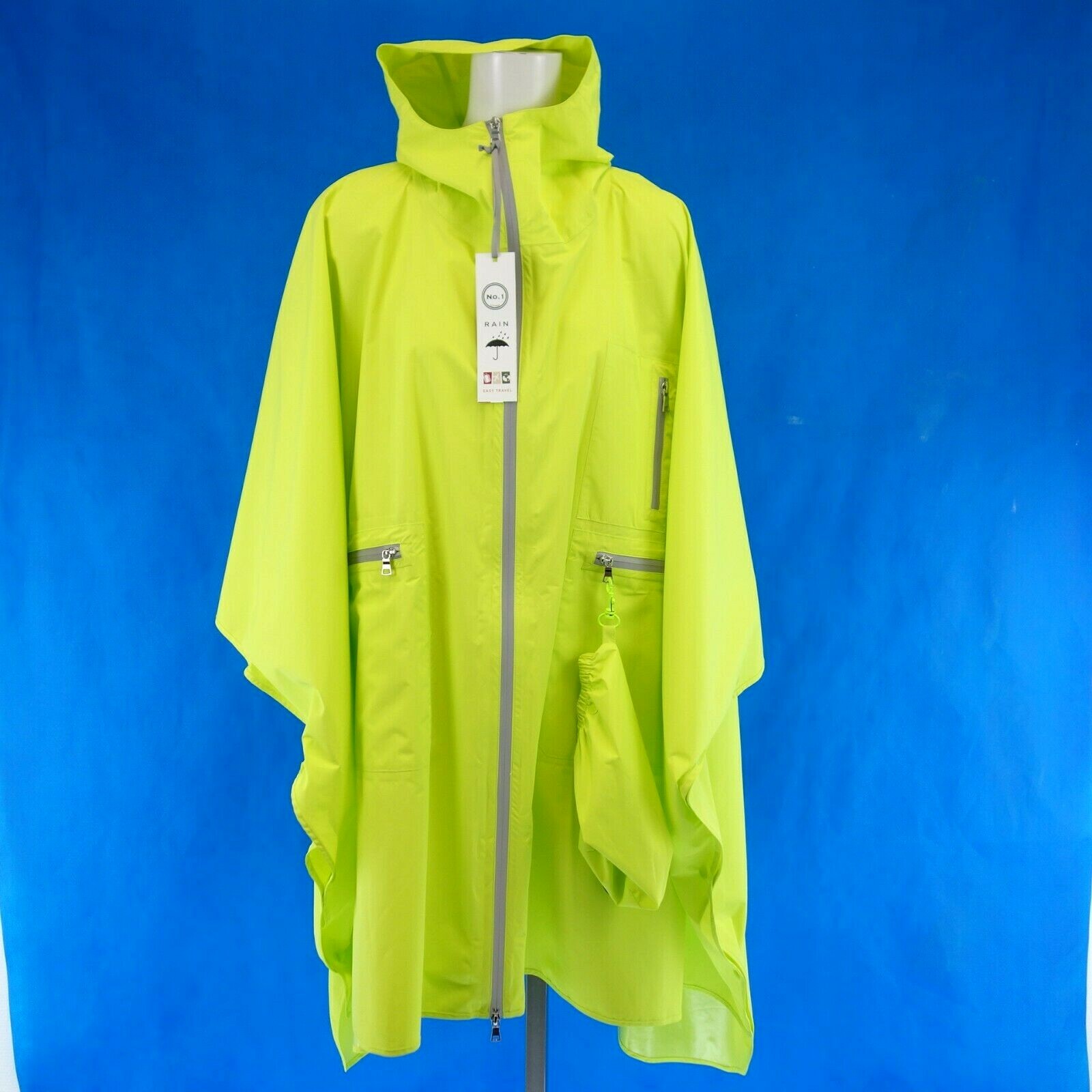 Regenmantel COMO NO 1 Regencape Regen Cape mit Transportbeutel 36 38 Np 199 Neu