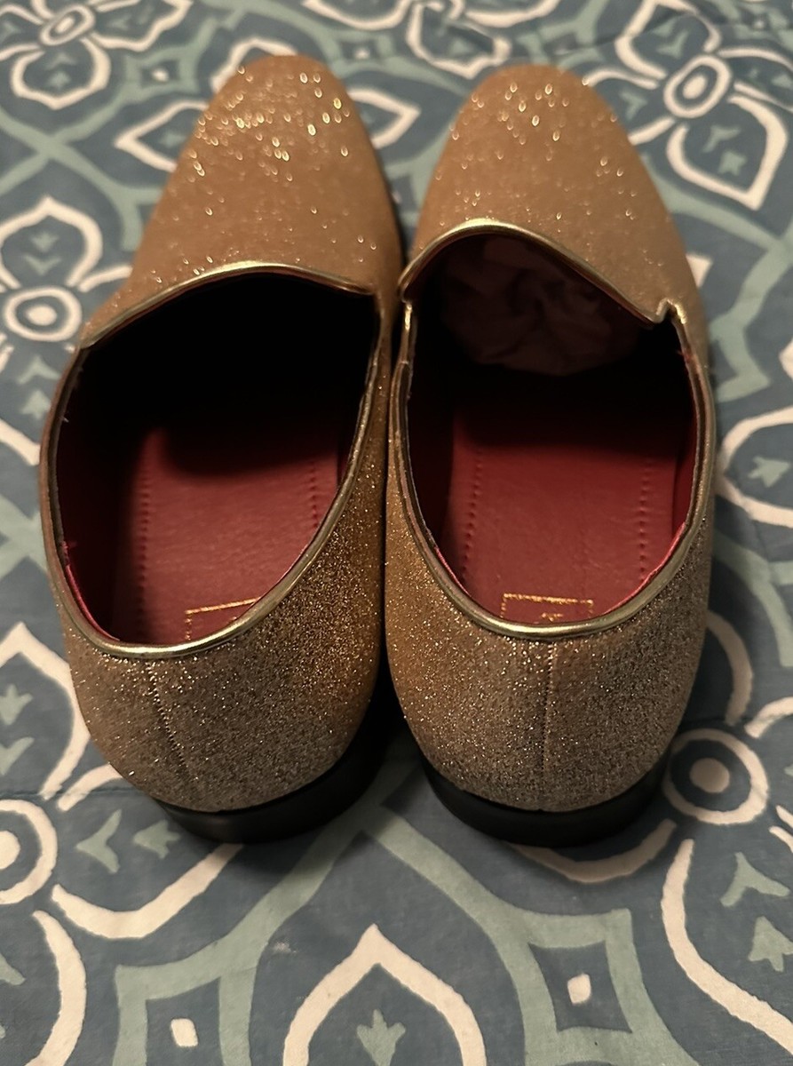 SP by St Patrick Men Shimmering Slip on Formal Dress Shoes Size 12 SP by St Patrick Mens Glitter Shimmering Slip On Formal  main image 4