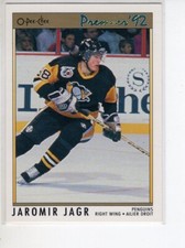 1992 O-PEE-CHEE JAROMIR JAGR HOCKEY CARD #24 EX