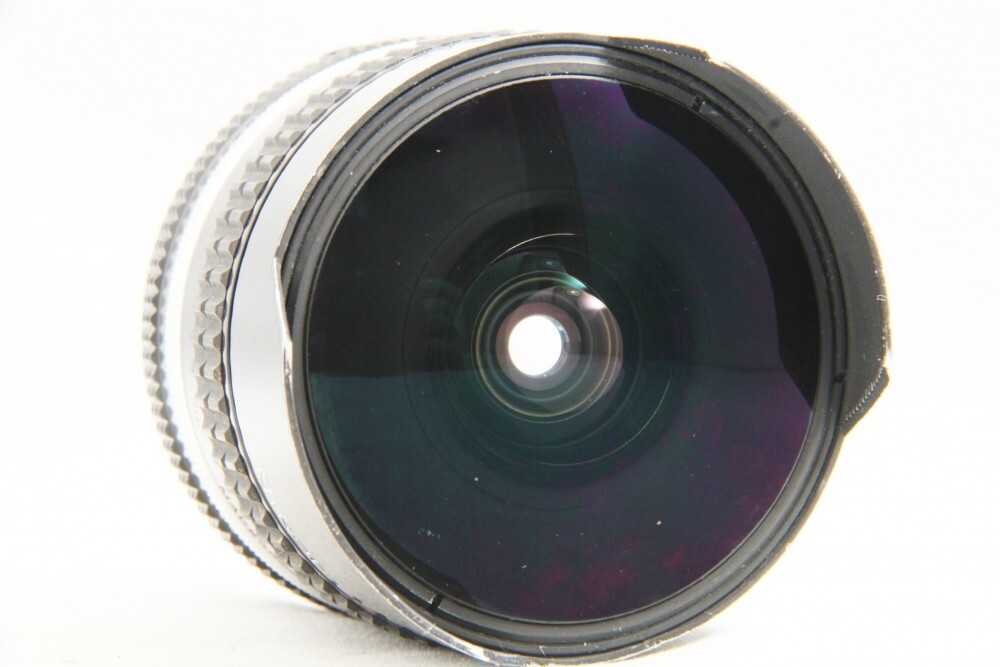 Excellent Nikon Ais Ai-s Fisheye NIKKOR 16mm F2.8 Lens w/ L1Bc