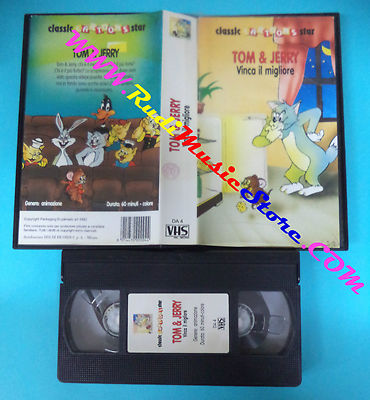 film VHS TOM & JERRY vinca il migliore 1992 CLASSIC CARTOONS STAR (F94) no dvd