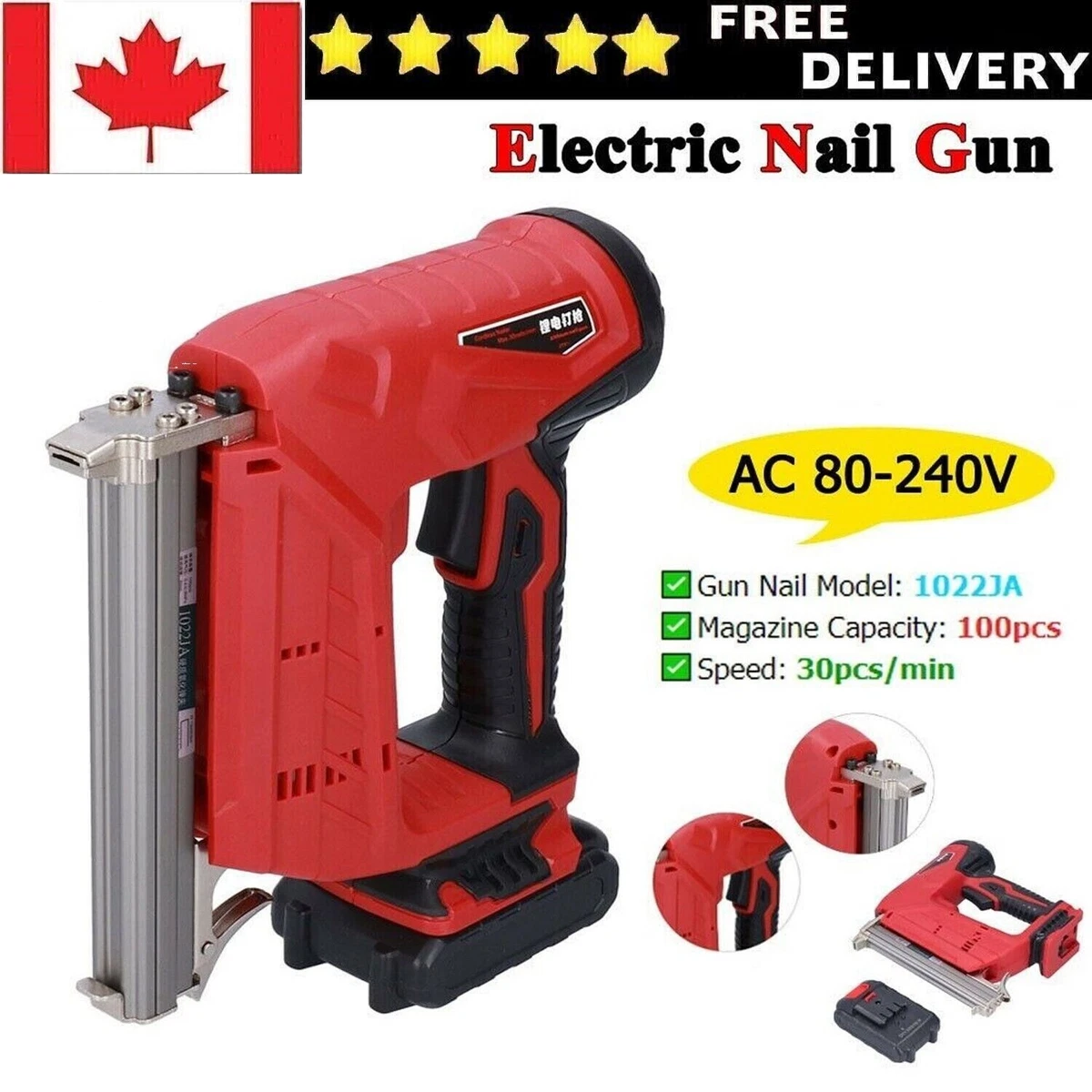 Electric framing nail sale gun