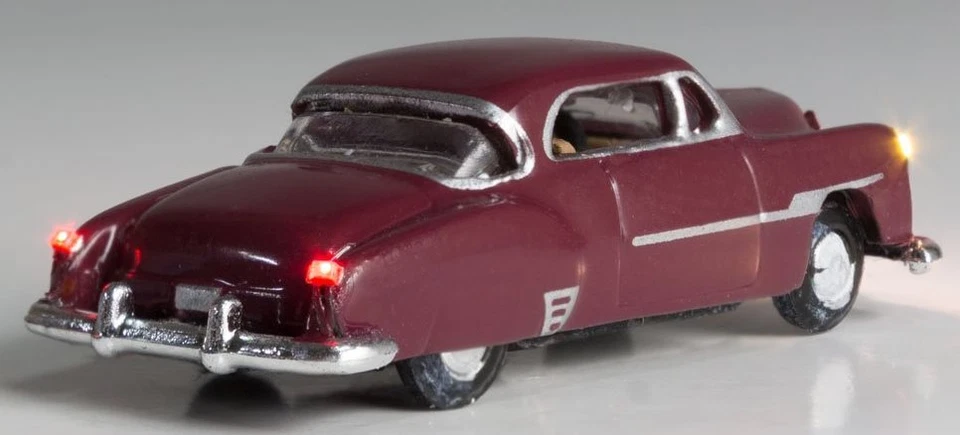 N Scale - "Downtown Drive" Just Plug Illuminated Vehicle,  WOO-JP5621 - Image 2 of 4