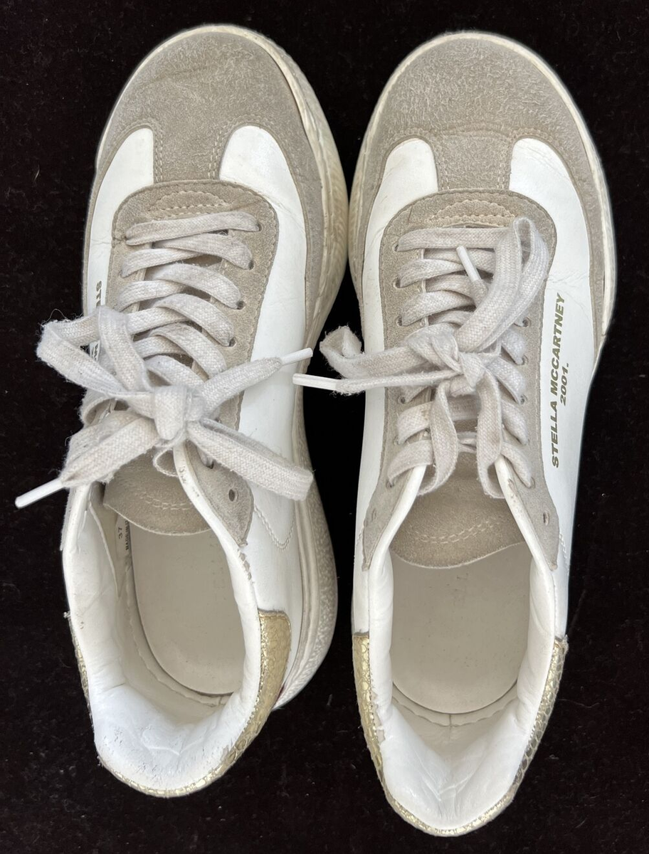 スニーカー Stella McCartney FW22 SNEAKER LOOP (810113_E000384208) STELLA McCARTNEY Runner Loop Sneaker Shoes - platform (white