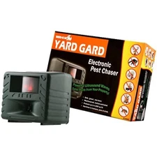 Bird-X Yard Gard Electronic Animal Repeller keeps unwanted pests out of your