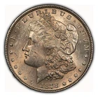 1878 7TF Rev 78 $1 Morgan Silver Dollar - Light Toning - Clashed - BU - D4333