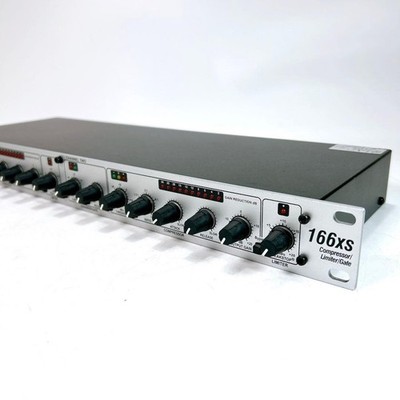 dbx 166XS Stereo Compressor Limiter Audio Recording Used