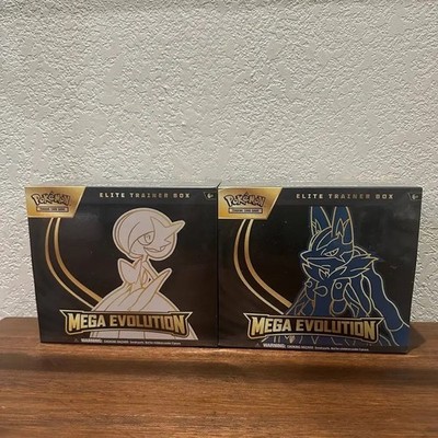 Pokemon Mega Evolution Elite Trainer Boxes Set Of 2 Gardevoir And Lucario