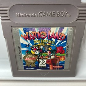 Wario Land Super Mario Land 3 Nintendo Gameboy Game Cartridge Works Authentic