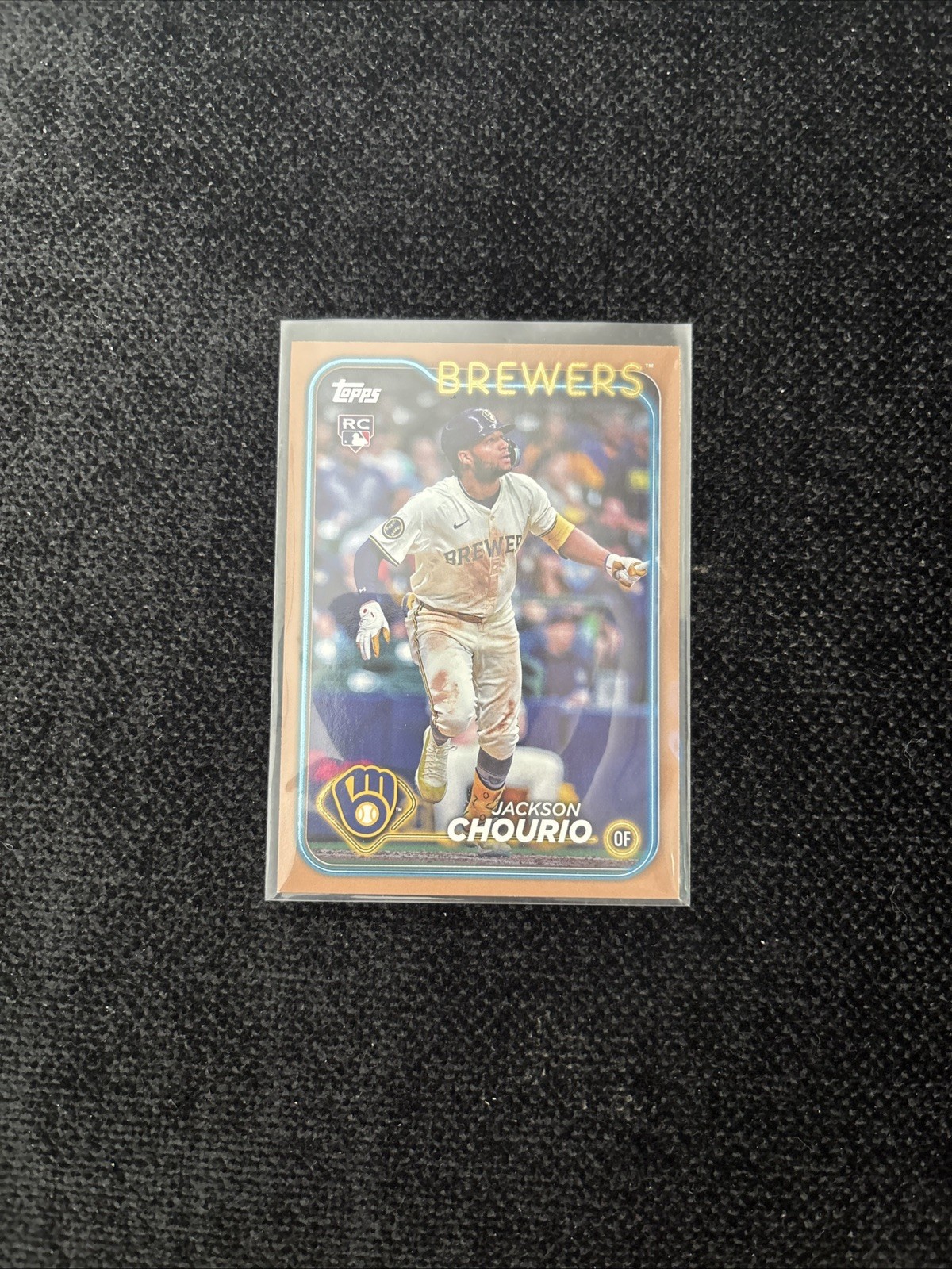 2024 Topps Update Series - Jackson Chourio #US240 Gold /2024 (RC)