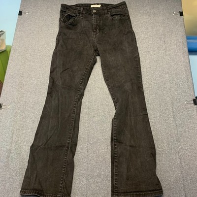 Levi's 725 Women's Bootcut Jeans Size 31x30 Black High Rise Stretch Denim