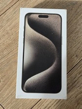 Image of Apple iPhone 15 Pro Max 512GB Natural Titanium NEW Condition SCREEN DEFECT READ