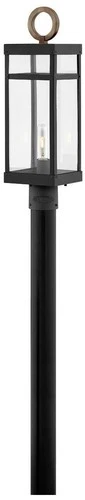 Hinkley Porter 22 3/4" High Black LED Outdoor Post Light - Picture 1 of 3
