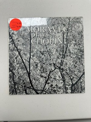 CHOPIN Piano Works - IVAN MORAVEC - Connoisseur Society CS-2019 ST LP 1969..