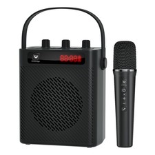 Voice Amplifier with Wireless Microphone Speaker Portable Mini Bluetooth P...