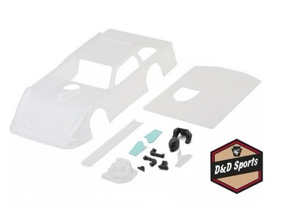 1RC Racing 1RC6083 - 1/18 Late Model 2.0 Body Assembly Set (Clear)