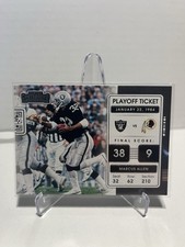 2021 Panini Contenders #PLT-MAL Marcus Allen Playoff Ticket Insert