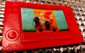 [Super Rare!] Cosmos Game & Watch Style Eraser 4-Piece Set