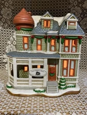 Lefton Colonial Village Good Neighbors  Haven 11505 Christmas Leftons