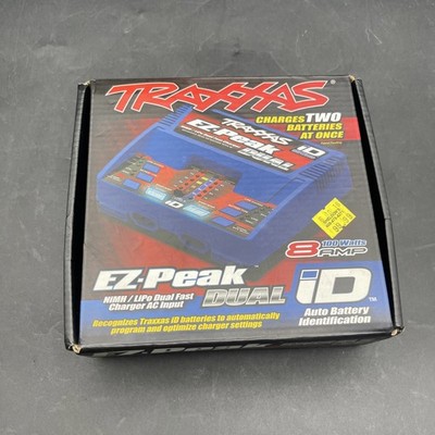 NEW Traxxas 2972 EZ-Peak DUAL Output Auto-iD LiPo NiMH NiCad Charger Auto ID