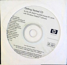Getting Started CD for iPAQ HX2000 Series Pocket PC Windows Mobile Software New