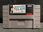 College Slam (Super Nintendo Entertainment System, SNES, 1996) Cleaned, Tested