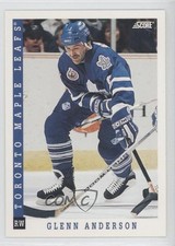 1993-94 Score American Glenn Anderson #180 HOF 0a4