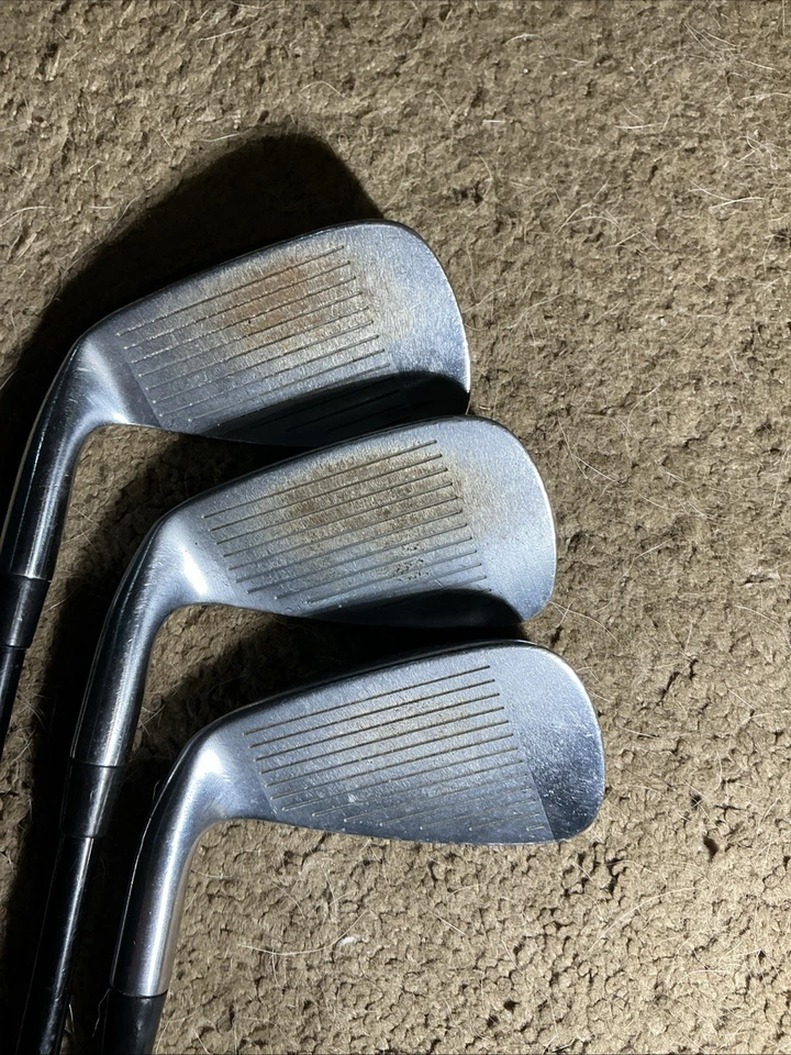 KZG Forged III Irons 6,7,8 Fujikura 160 Stiff Shafts Midsize Grips - Image 2 of 4