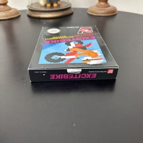 NES Excitebike-CIB-with Box Protector PAL A-Great Condition Nintendo