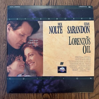Lorenzos Oil (Laserdisc, 1993) Nick Nolte Susan Sarandon Free Shipping