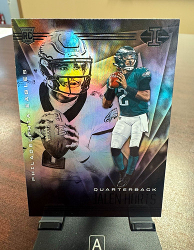 Panini 2020 Illusions Jalen Hurts Rookie RC Base Philadelphia Eagles #11