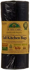 If You Care Tall Kitchen Trash Bags, 13 Gallon, 12 Ct
