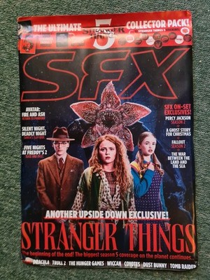 SFX Stranger Things 5 The Ultimate Collector Pack Magazine + Poster + Art Card +