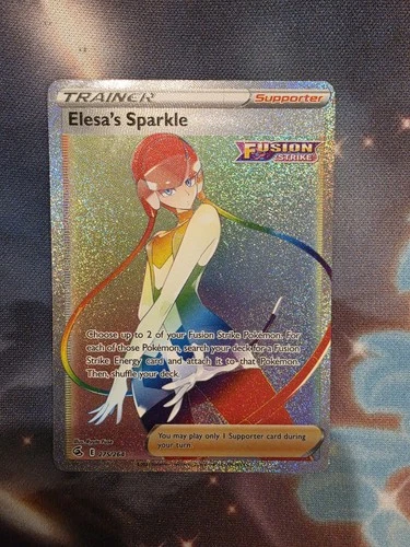 Elesa's Sparkle (Secret) 275/264 Swsh08: Fusion Strike Holo
