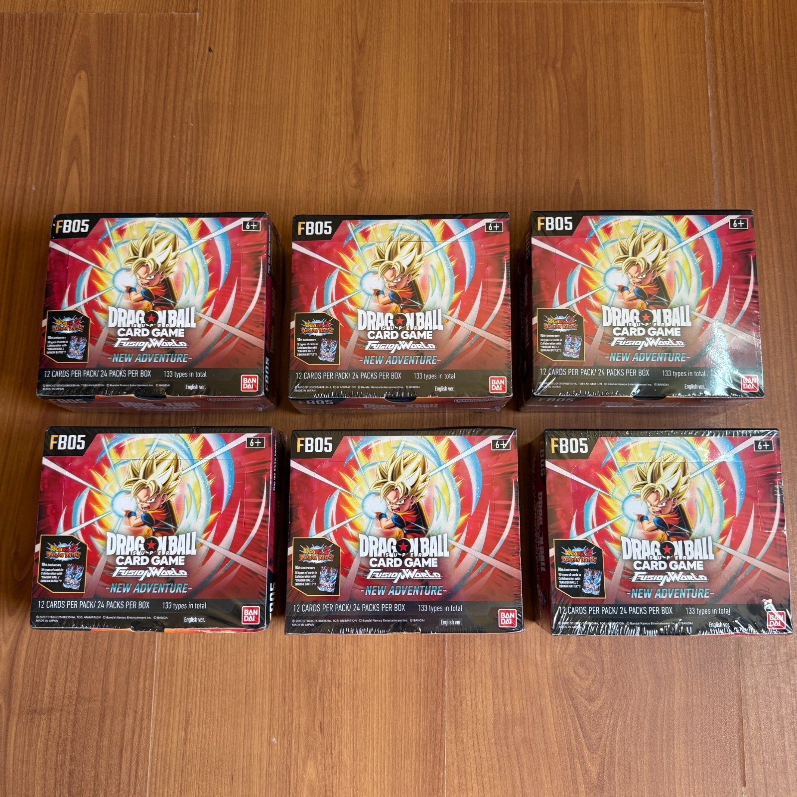 Dragon Ball Super Card Game - Fusion World - FB05 - New Adventure - Display[ENG]