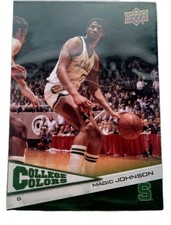 Magic Johnson 2010 Upper Deck Collegiate NCAA Basketball 🏀 Card No 3