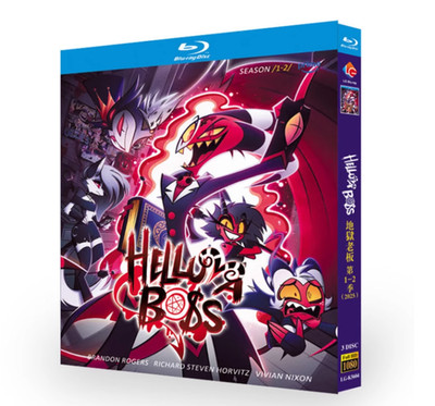 Helluva Boss Season 1-2 2025 3BD All Region New Box Set | eBay